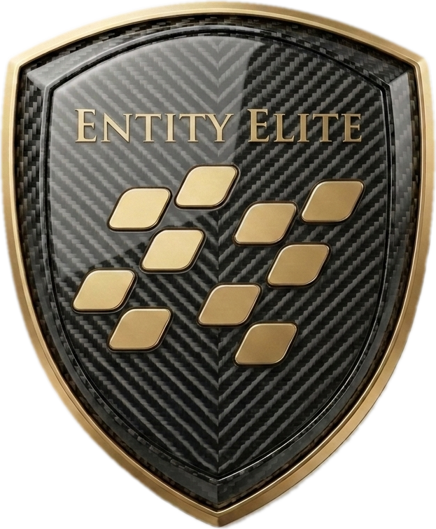 Entity Elite Cars shield
